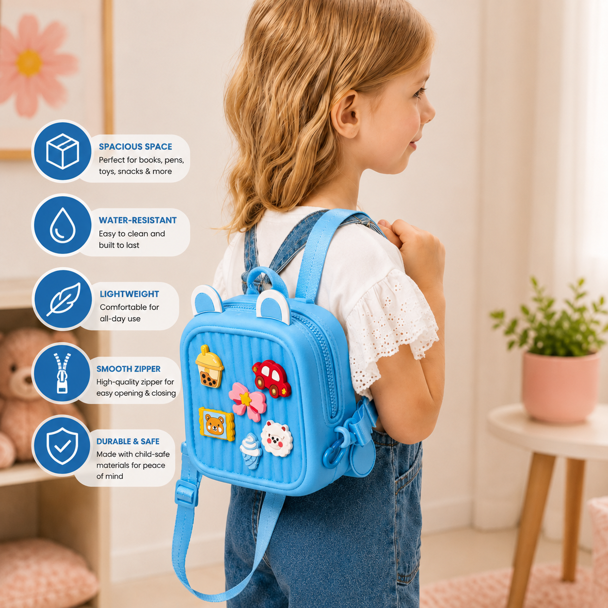 Cute 3D Cartoon Kids Backpack