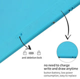 LCD Writing Tablet 8.5" inch with Stylus Pen and Rainbow Display Screen, for Learning, Drawing, Playing, and doodling Fun for Kids Pack of -2 (Assorted Colour)