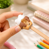 Cute 3D Cartoon Sharpeners for Kids – Pack of 3 Designs | Fun Pencil Sharpener for School & Stationery Lovers (Assorted Colours)