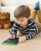 LCD Writing Tablet 8.5" inch with Stylus Pen and Rainbow Display Screen, for Learning, Drawing, Playing, and doodling Fun for Kids Pack of -2 (Assorted Colour)