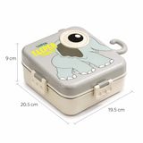 Skoolster Elephant Lunch Box – Leakproof Stainless Steel Bento Tiffin Box for Kids