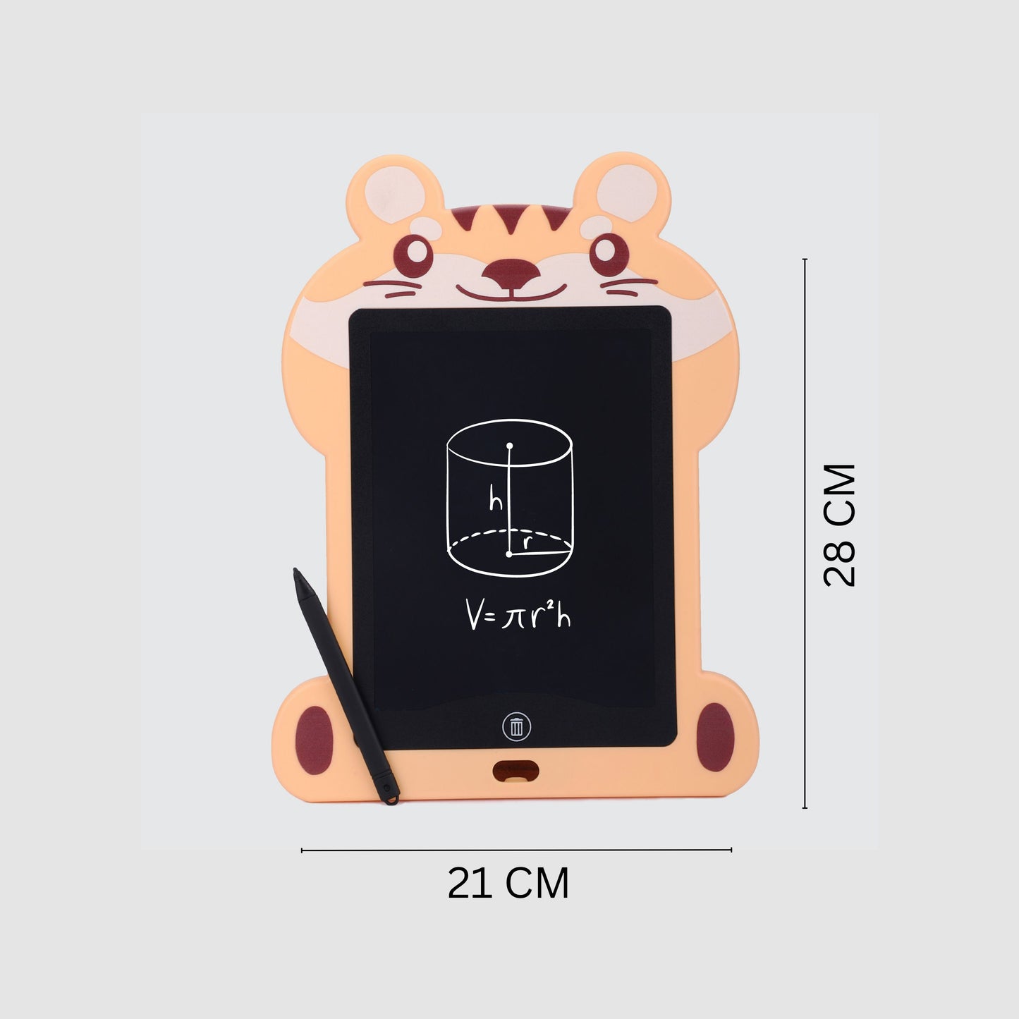 LCD writing tablet 11 inch with stylus pen, cute animal shape