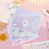 Documents folder with zip closure | A5 size ( Pack of 4 )