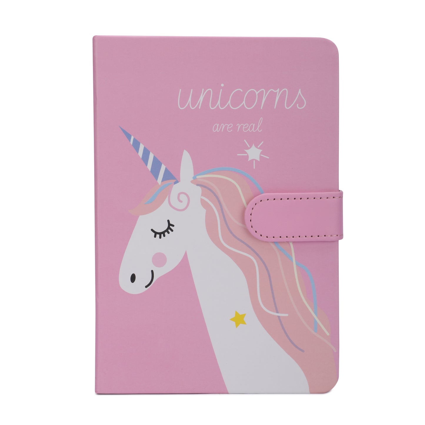 Premium Buckle Notebook A5 Unicorn