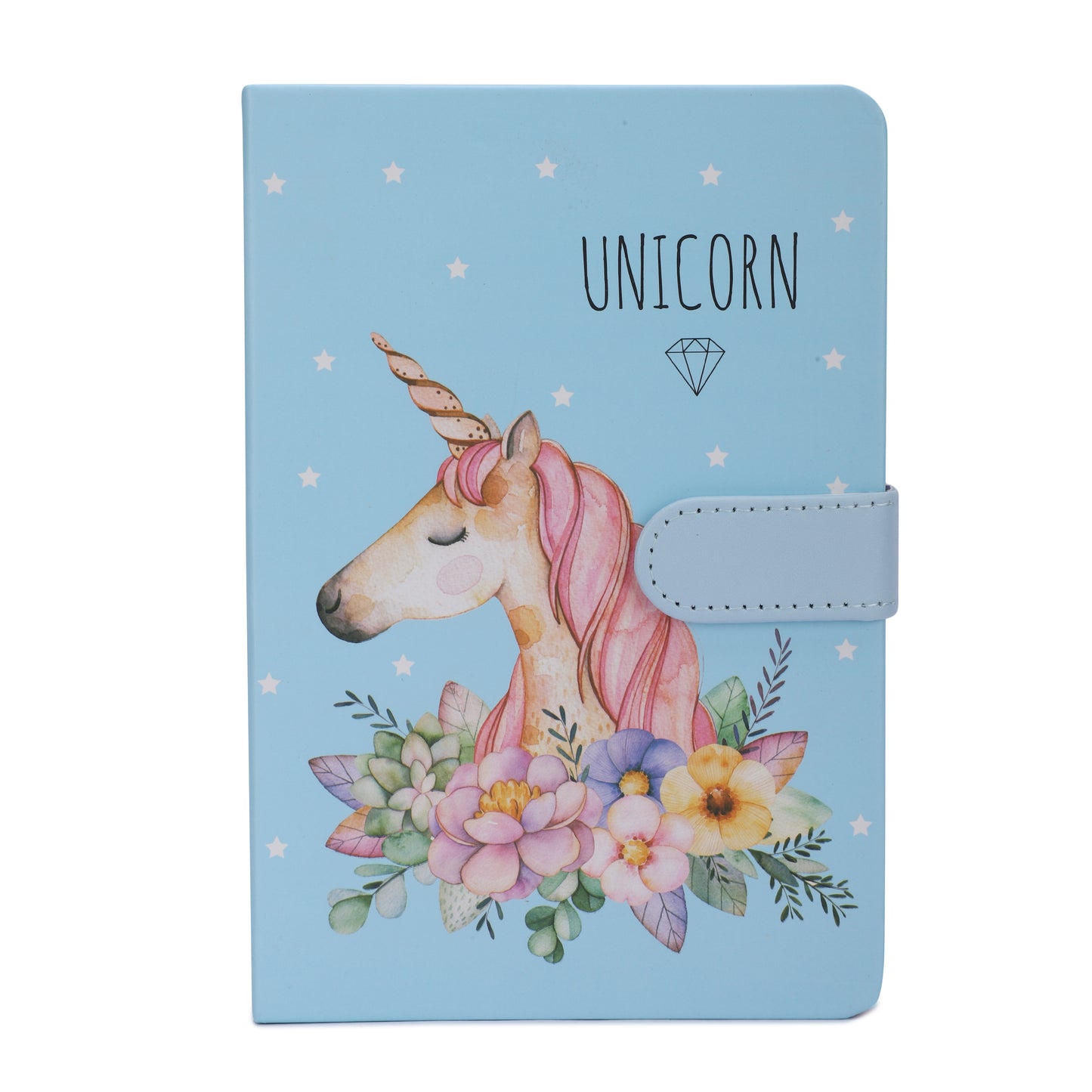 Premium Buckle Notebook A5 Unicorn