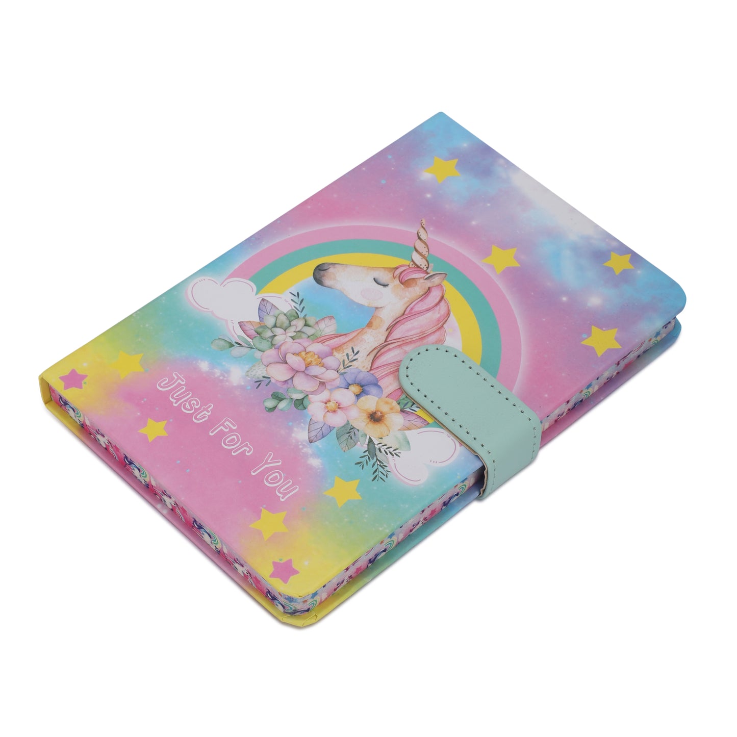 Premium Buckle Notebook A5 Unicorn