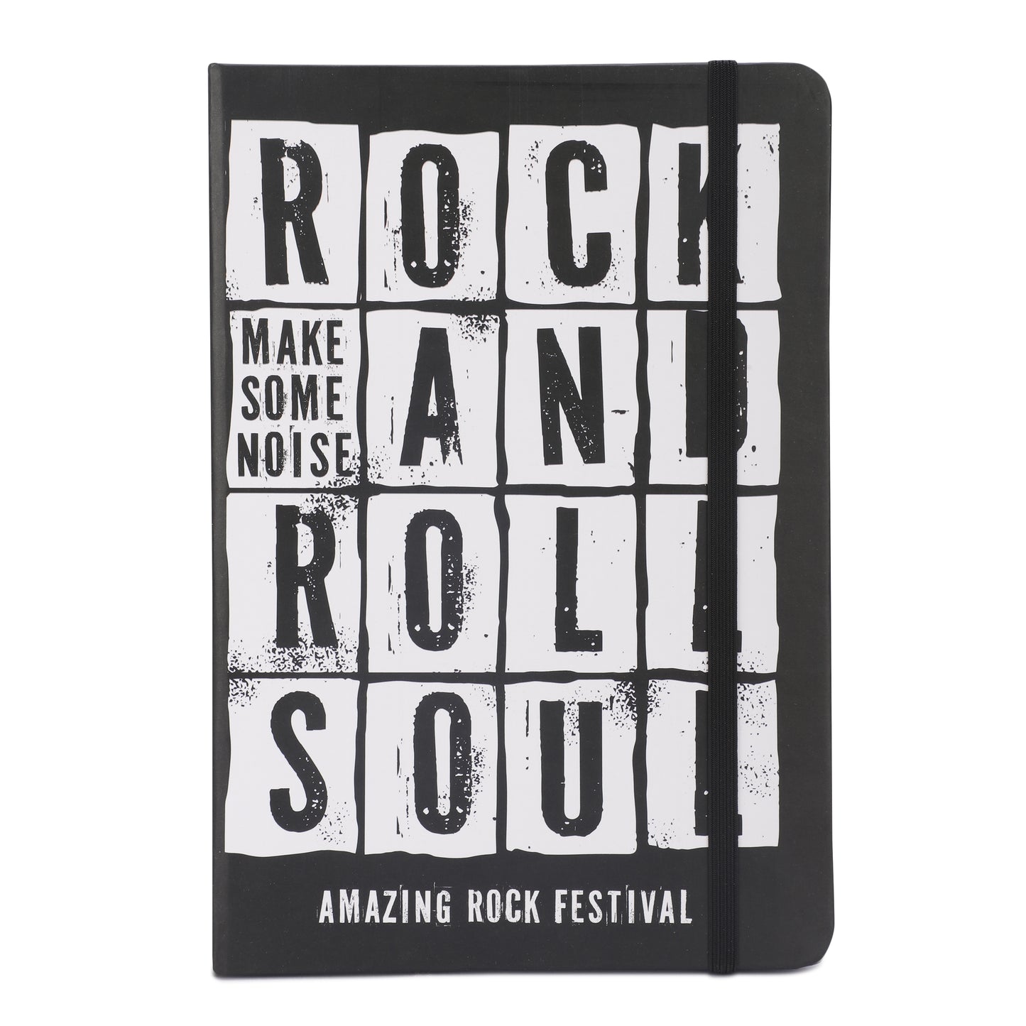 Premium hardbound Notebook A5 with Elastic band