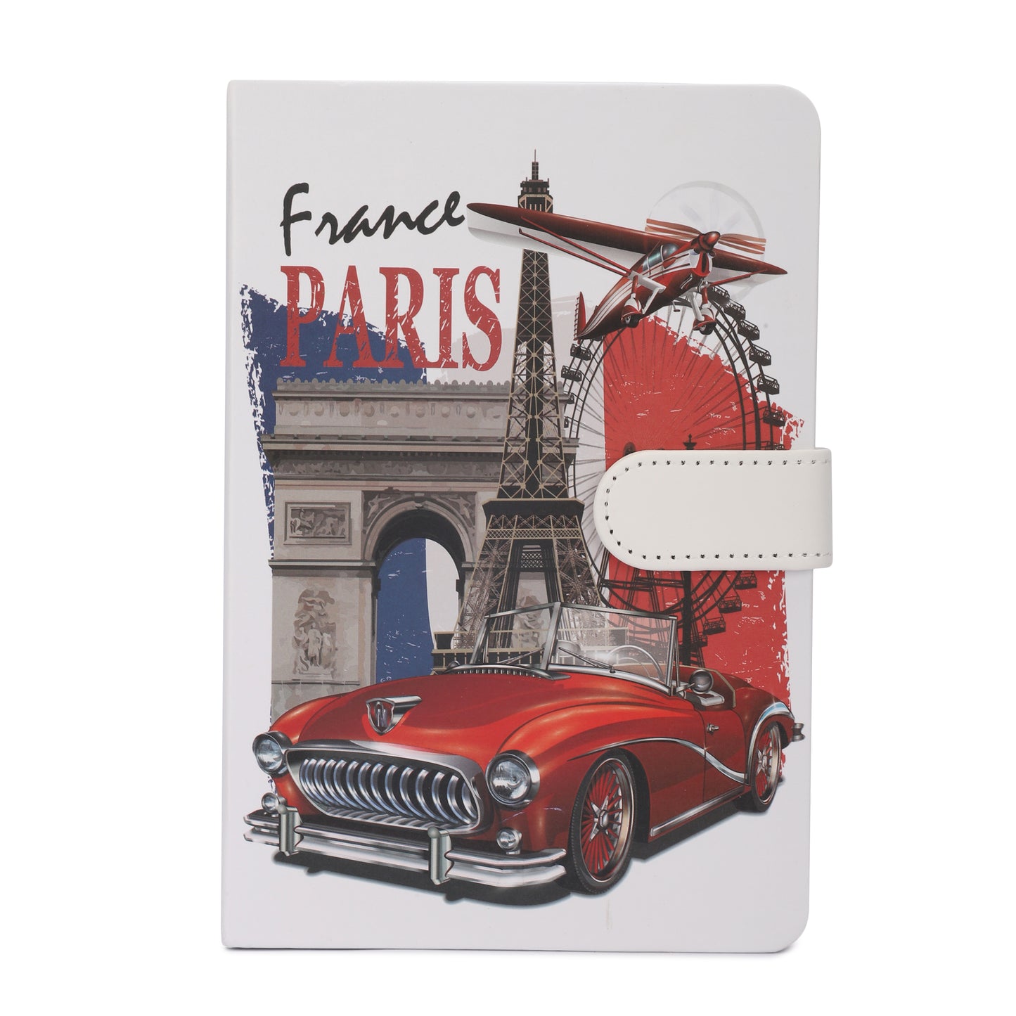 Premium Buckle Notebook A5 for travel enthusiast