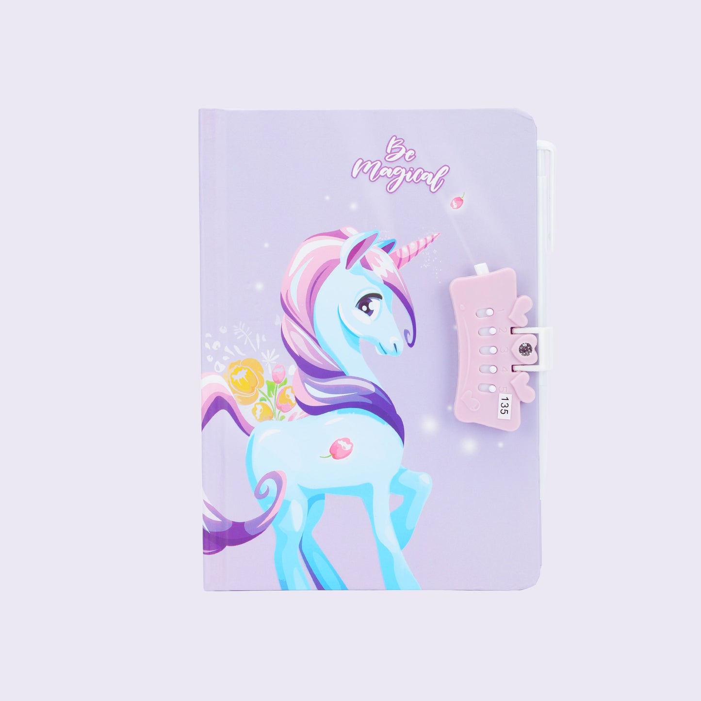 Number Lock Notebook A5 with pen