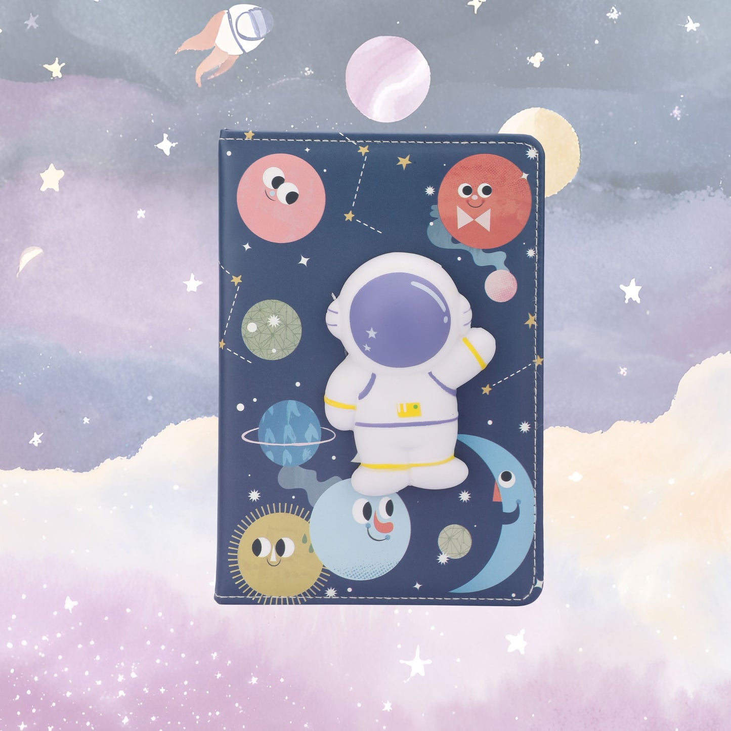 Premium 3D Squishy Character Notebook A5