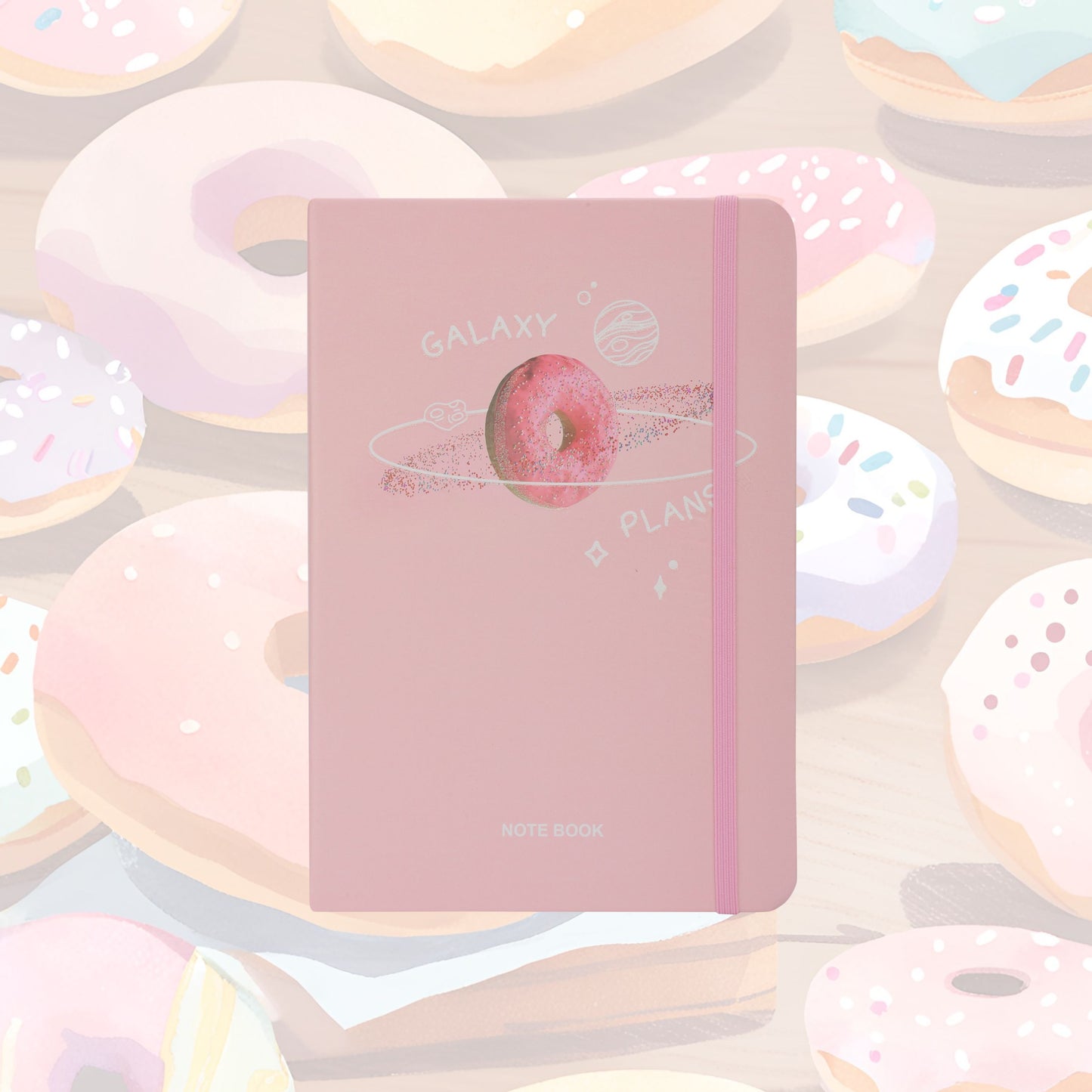 Premium hardbound Notebook with Elastic band