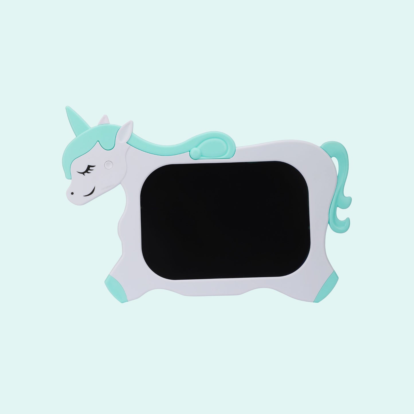 LCD writing tablet with stylus pen unicorn shape
