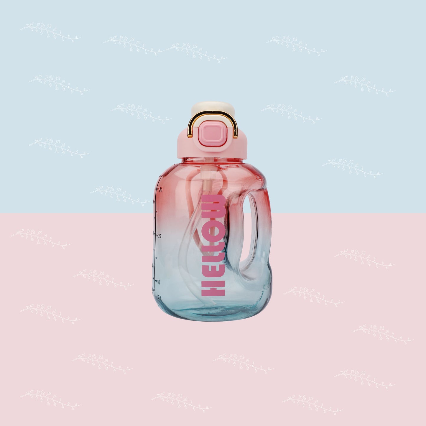 Premium water bottle 1 Litre, For School/College/Travel Bottle