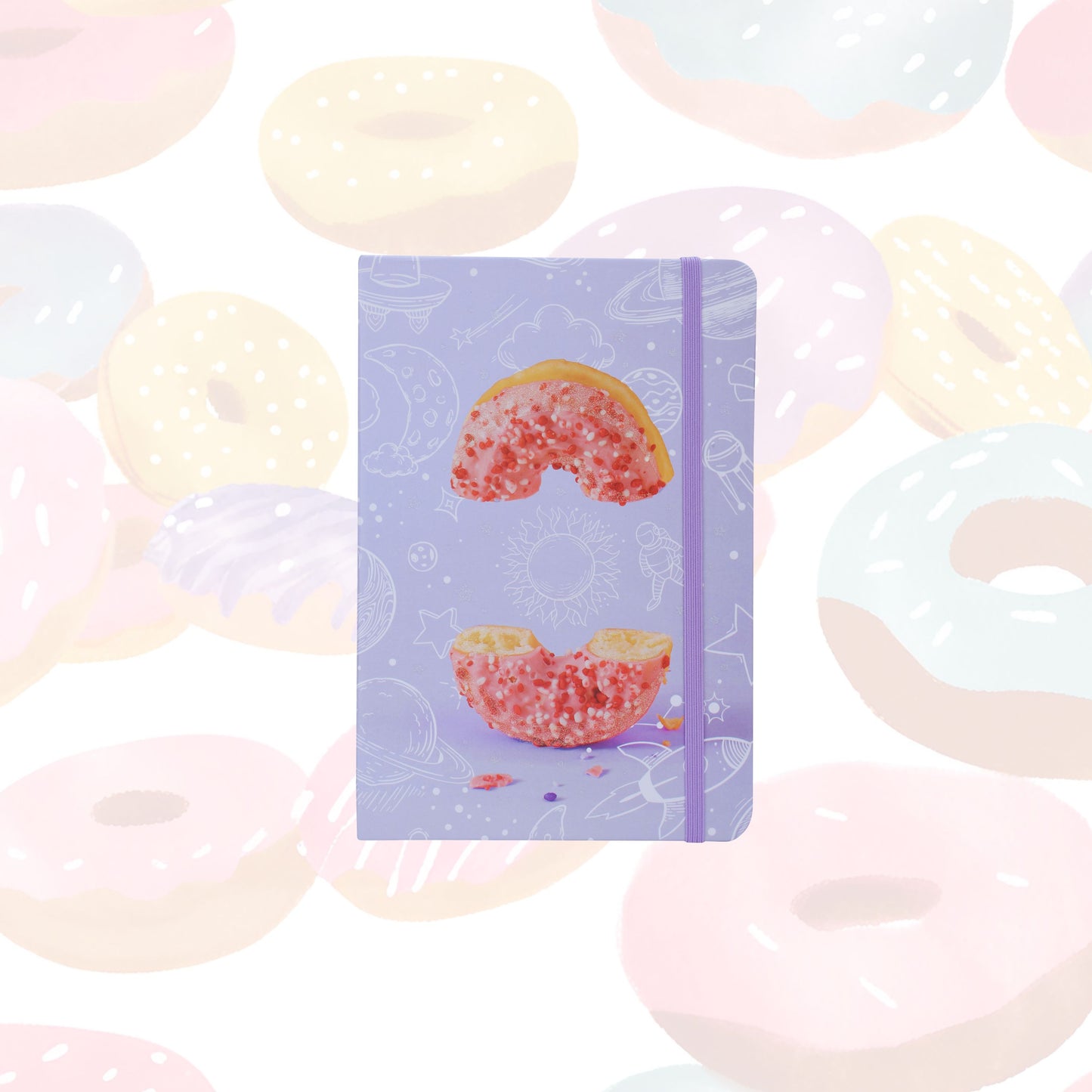 Premium hardbound Notebook with Elastic band