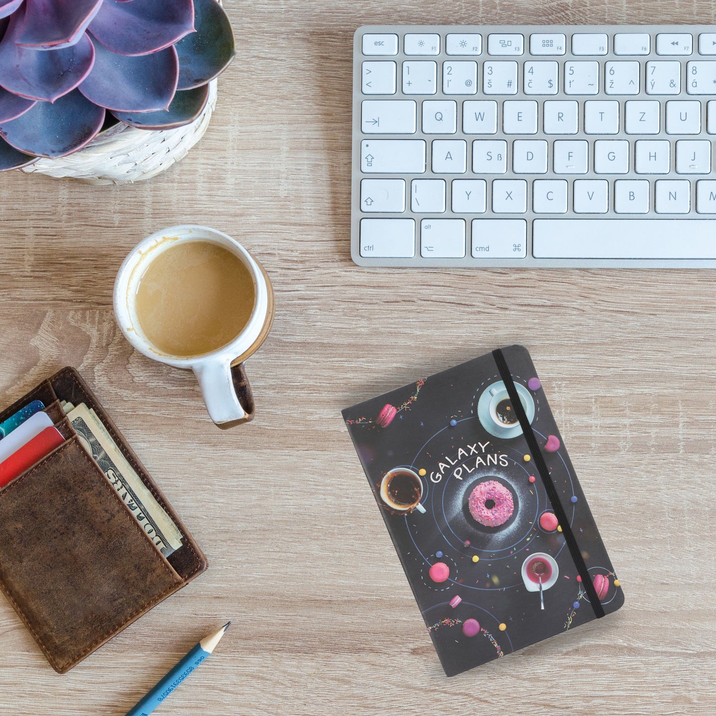 Premium hardbound Notebook with Elastic band