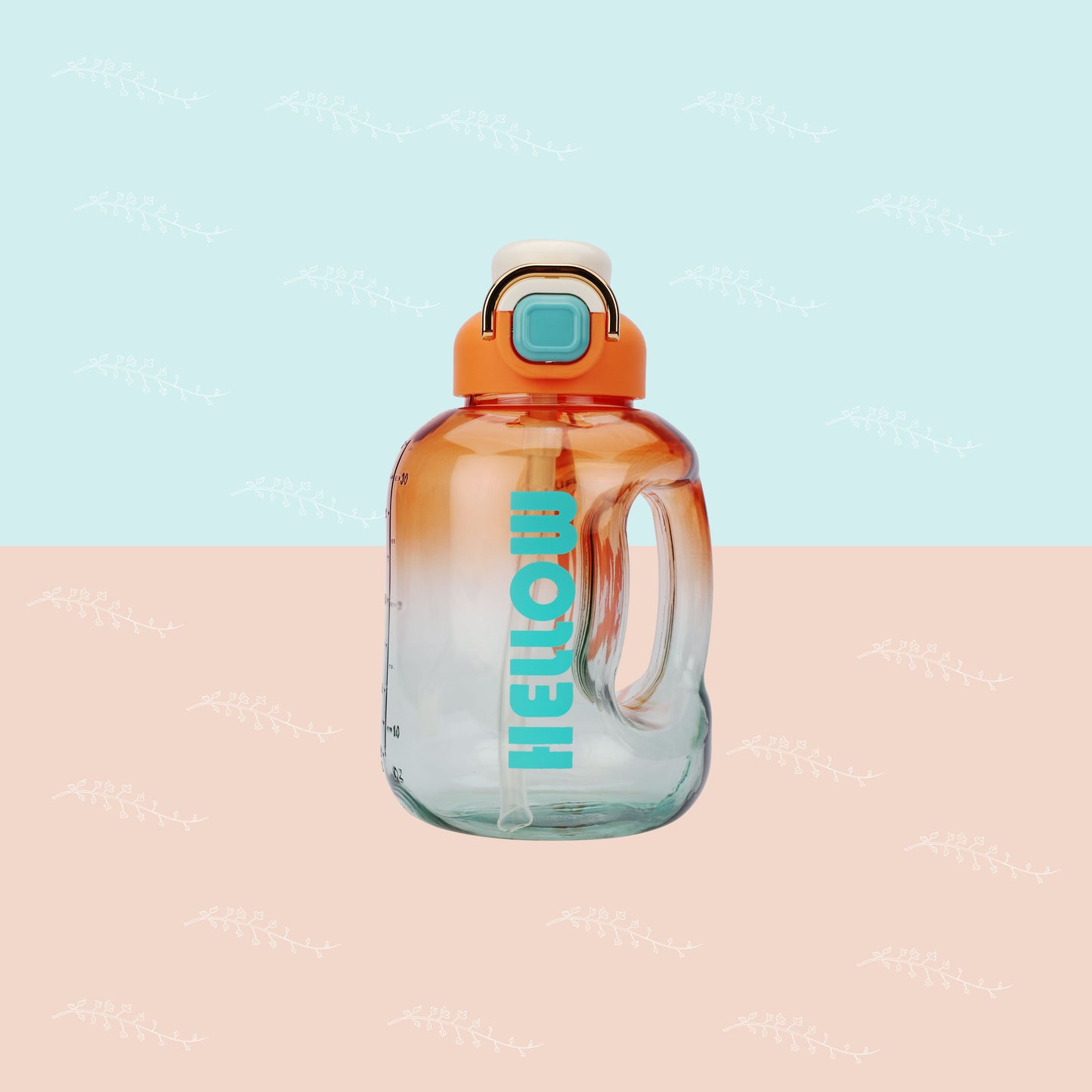 Premium water bottle 1 Litre, For School/College/Travel Bottle