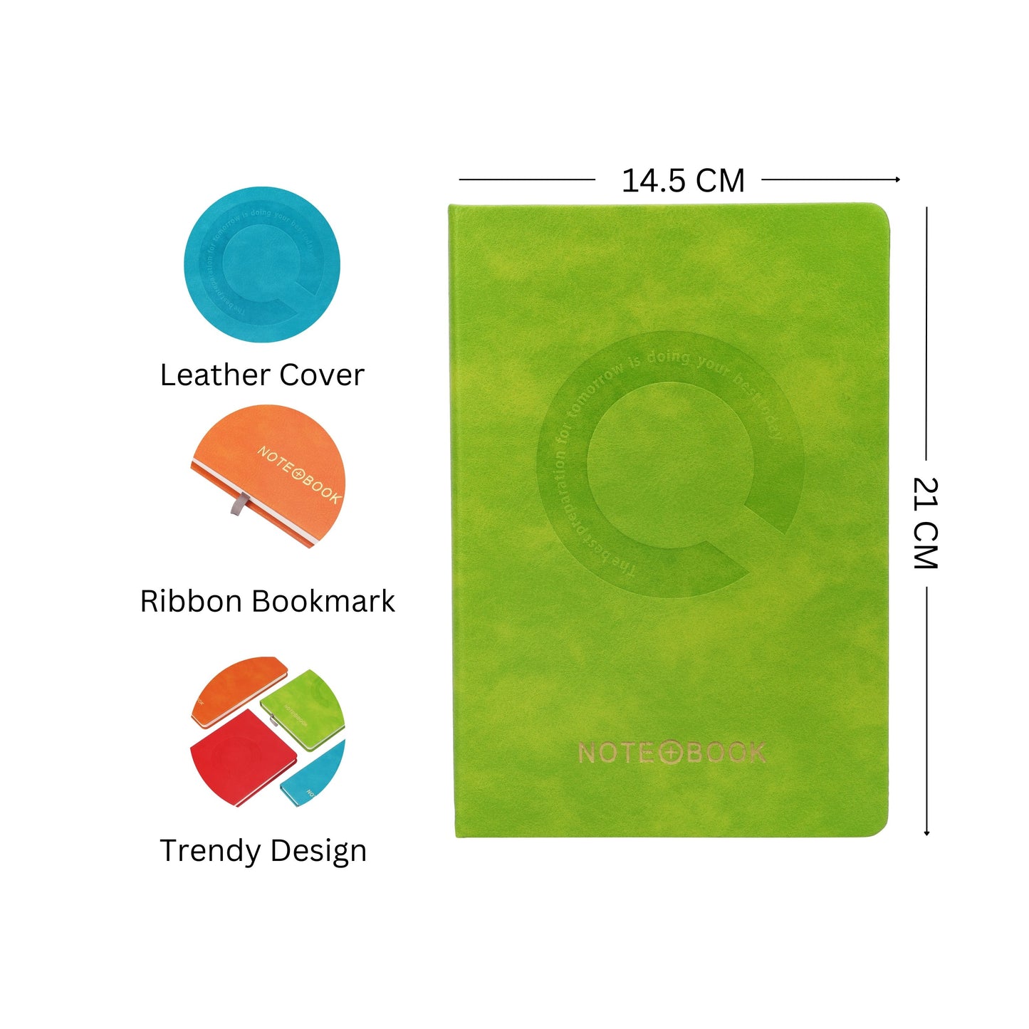 Premium NoteBook with leather cover