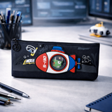 Spaceship Pencil Case/Pouch, with Zipper Closure