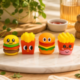 Cute 3D Cartoon Sharpeners for Kids – Pack of 3 Designs | Fun Pencil Sharpener for School & Stationery Lovers (Assorted Colours)