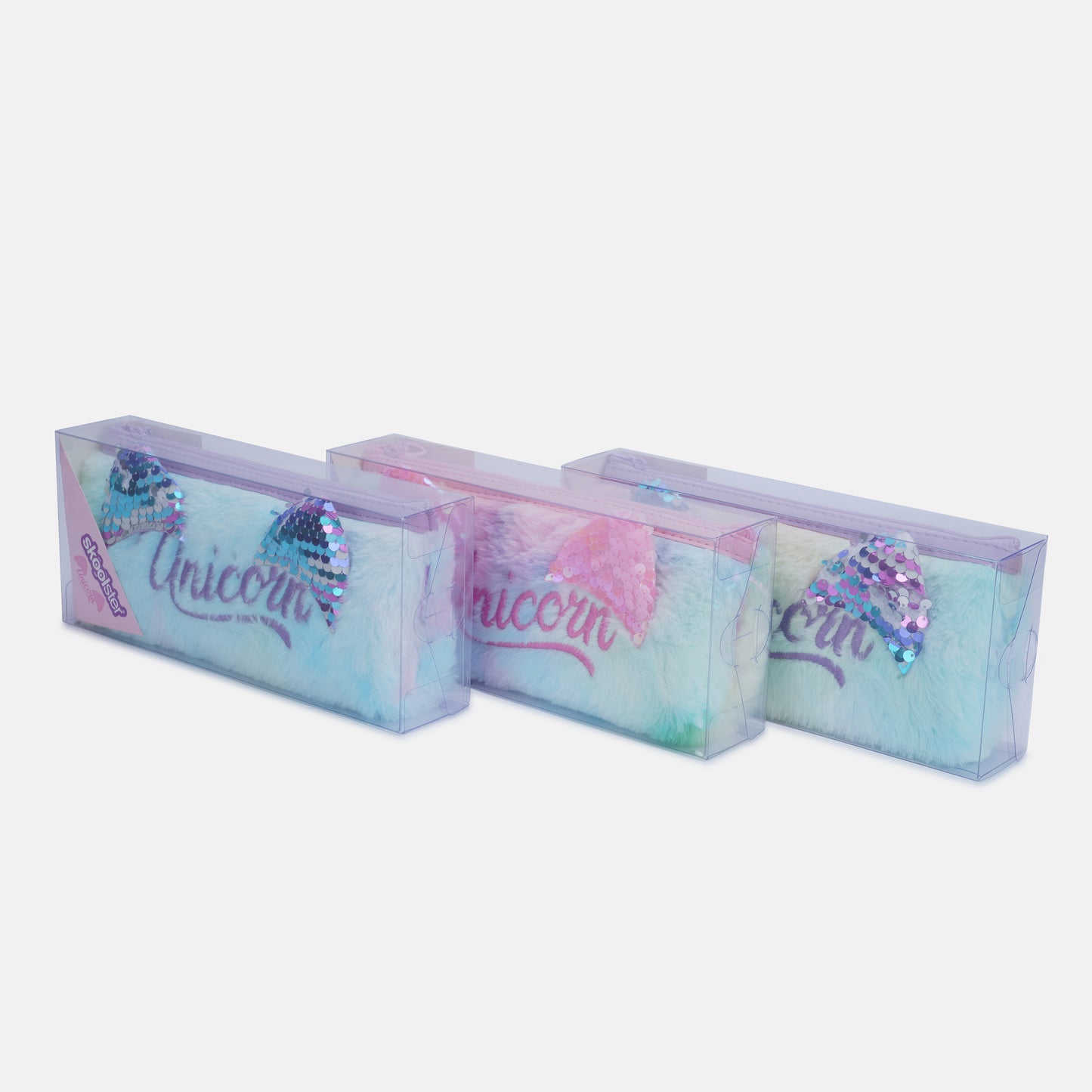 Premium Unicorn Furry Pencil Case/Pouch
