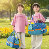 Cute Travel Duffle Bag | Cartoon Weekender Bag with Handle | Lightweight Storage Bag for School & Trips
