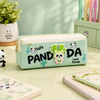 Cute Panda Spinner Pencil Pouch for Kids | Fun Fidget Pen Case with Zipper | Kawaii Stationery Organizer Bag