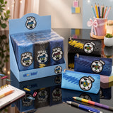 Football Pencil Case/Pouch, with Zipper closure