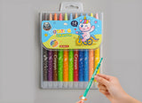 Twist crayons12 shades