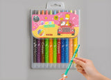 Twist crayons12 shades