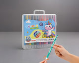Twist crayons24 shades with premium hard box