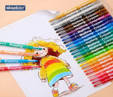 Twist crayons24 shades with premium hard box