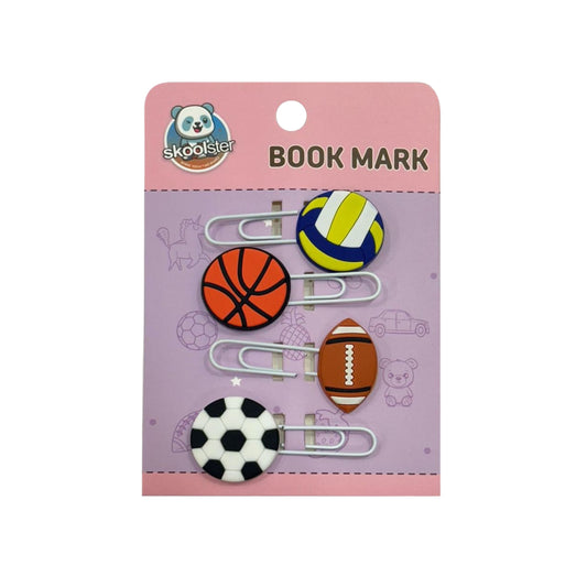 Cute Bookmarks for Kids (1 Pack, 4 Pieces)