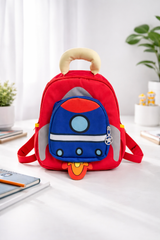 Rocket Design Kids Backpack | Cute Cartoon School Bag for Toddlers | Lightweight Travel & Preschool Bag