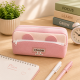 Cute Pencil Case for Girls – Large Capacity Multi-Pocket Stationery Organizer with Zipper, School Pencil Pouch for Kids and Students