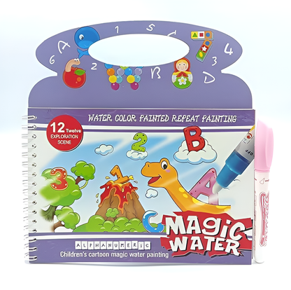 Reusable Water Painting Book, Pack of 1