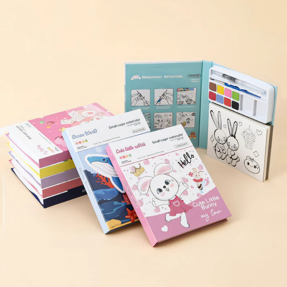 Premium Water Painting Book for Kids, Pack of 1