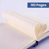 Premium A5 Leather Finish Notebook with Metal Clasp