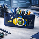 Spaceship Pencil Case/Pouch, with Zipper Closure