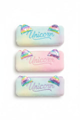 Premium Unicorn Furry Pencil Case/Pouch