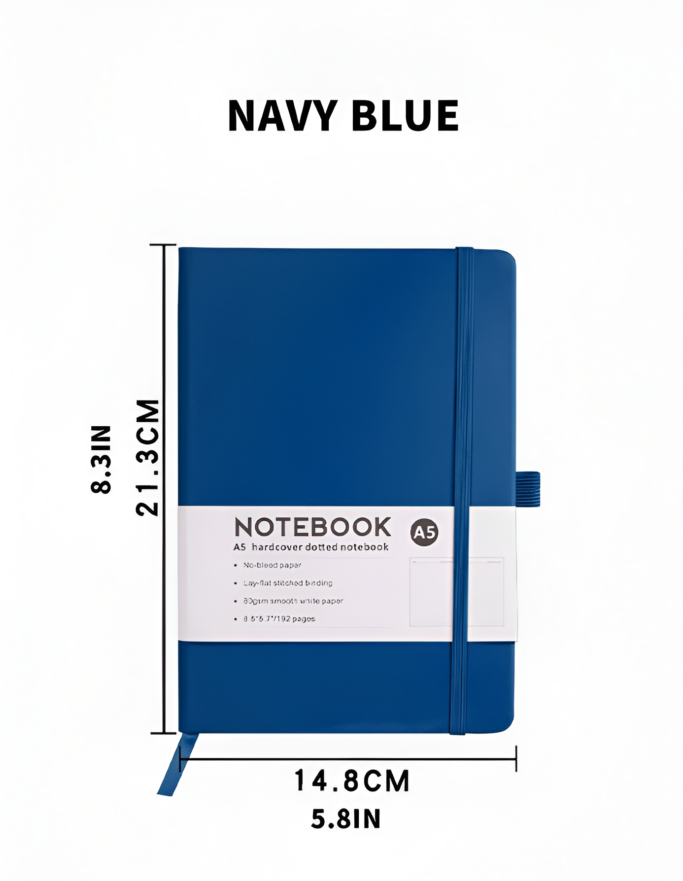 Premium pastel Notebooks A5 with elastic band