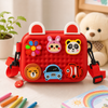 Cute Kids Storage bag with Adjustable Strap | Waterproof Multi-Use Organizer Bag | Compact Travel & School Case