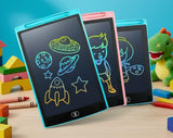 LCD Writing Tablet 8.5" inch with Stylus Pen and Rainbow Display Screen, for Learning, Drawing, Playing, and doodling Fun for Kids Pack of -2 (Assorted Colour)