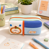 Cute Apple Pencil Case for Kids – Large Capacity Multi-Compartment Stationery Organizer with Zipper, School Pencil Pouch for Boys and Girls