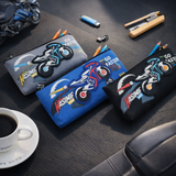 Motorcycle DesignPencil Case/pouch, with Zipper Closure