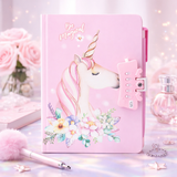 Number Lock Notebook A5 with pen