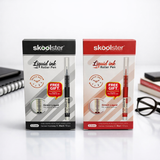 Liquid Ink Roller Pen 0.5mm, Pack of 24, Smooth Quick-Dry Writing Pens for Office, School, Professionals & Exams