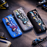 Motorcycle DesignPencil Case/pouch, with Zipper Closure