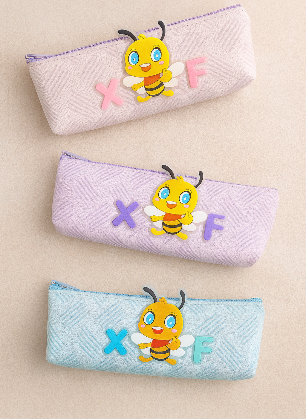 Pencil Case/Pouch, with Zipper Closure