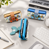 Gaming Controller Kids Pencil Pouch | Cute Cartoon Zipper Pen Case | Multi-Use Stationery Organizer for School