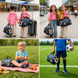 Cute Travel Duffle Bag | Cartoon Weekender Bag with Handle | Lightweight Storage Bag for School & Trips